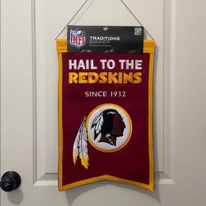 #Redskins banner